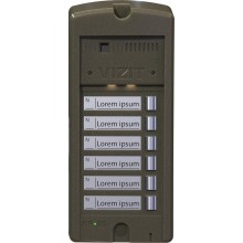 Блок вызова домофона БВД-306-6