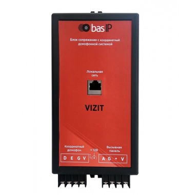 Адаптер для координатных домофонов BAS-IP-VIZIT