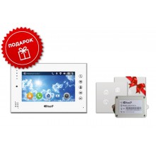 Комплект монитора IP-видеодомофона с выключателями AN-07 B v3 (с выключателями)
