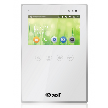 Монитор IP-видеодомофона цветной AZ-04 (White)