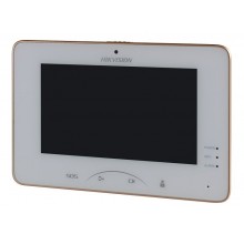 Монитор IP-домофона цветной с функцией «свободные руки» DS-KH8301-WT