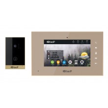 Комплект вызывной панели с монитором AV-02D GOLD+AQ-07 GOLD