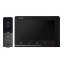 Комплект видеодомофона CTV-DP2700IP NG B (черный)