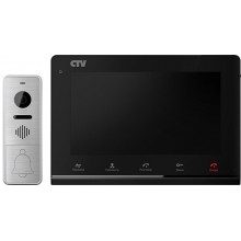 Комплект видеодомофона CTV-DP3700 B (чёрный)