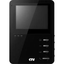 Монитор домофона цветной с функцией «свободные руки» CTV-M1400M (цвет черный)