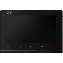 Монитор домофона цветной с функцией «свободные руки» CTV-M3700 (цвет черный)