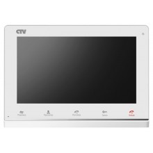 Монитор домофона цветной с функцией «свободные руки» CTV-M4101AHD (цвет белый)