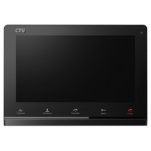 Монитор домофона цветной с функцией «свободные руки» CTV-M4101AHD (цвет черный)