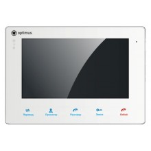 Монитор видеодомофона цветной VM-7S белый