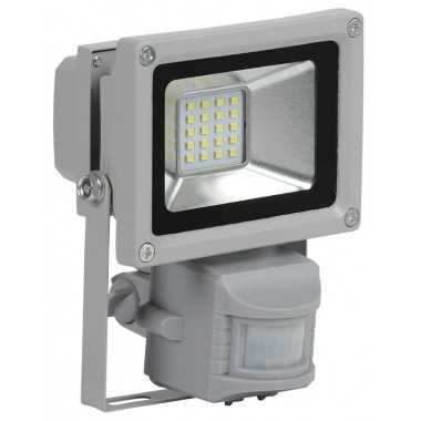 Прожектор светодиодный (детектор) СДО 05-10Д серый SMD IP44 (LPDO502-10-K03)