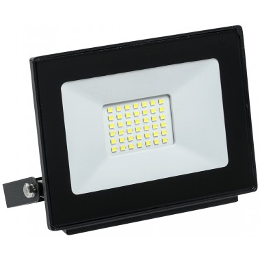 Прожектор светодиодный СДО 06-30 черный IP65 6500 K (LPDO601-30-65-K02)