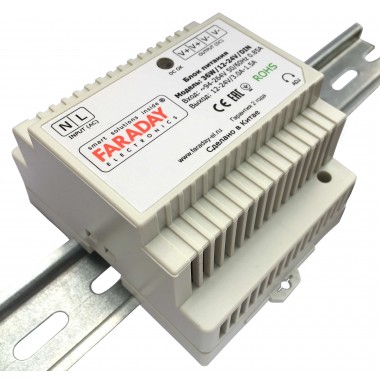 Блок питания 36W/12-24V/DIN