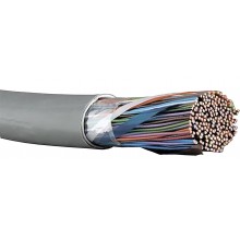 Кабель симметричный (витая пара) F/UTP 10x2х24AWG кат.5E solid LSZH (LC1-C5E10-321)