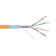 Кабель симметричный (витая пара), серый F/UTP 4x2х24AWG кат.5E solid LSZH (LC1-C5E04-321)