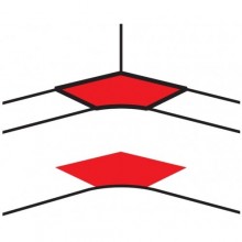 Угол внутренний Угол внутренний для короба DLP 65x195/220, 3 секции (010658)