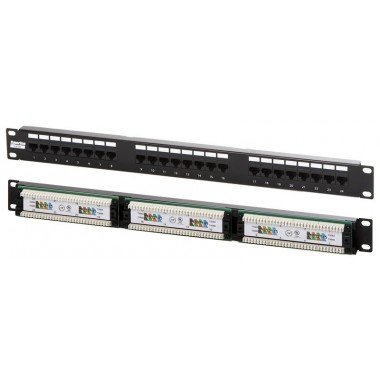 Патч-панель высокой плотности PPHD-19-24-8P8C-C5E-SH-110D