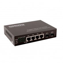 Коммутатор 6-портовый Gigabit Ethernet SW-70402