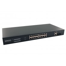 Коммутатор 18-портовый Fast Ethernet с PoE SW-61622/B(270W)