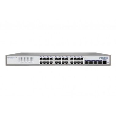 Коммутатор 24-портовый Gigabit Ethernet с РоЕ INT-NST3024-180