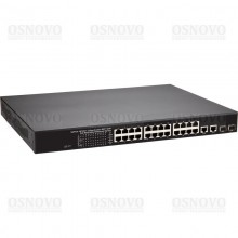 Коммутатор 26-портовый Fast Ethernet с PoE SW-62422/MB