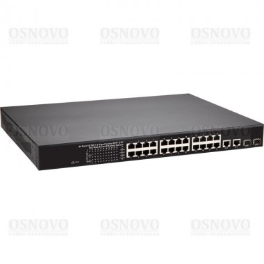 Коммутатор 26-портовый Fast Ethernet с PoE SW-62422/MB