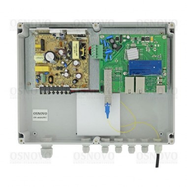 Коммутатор 6-портовый Fast Ethernet с РоЕ уличный SW-40501/WC