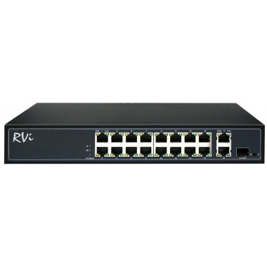 Коммутатор с питанием по PoE RVi-1NS16F-3H