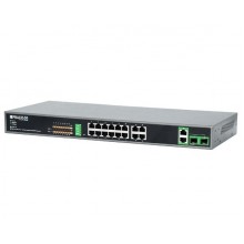 Коммутатор сетевой неуправляемый 16-портовый с РоЕ PPS-116
