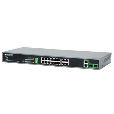 Коммутатор сетевой неуправляемый 16-портовый с РоЕ PPS-116
