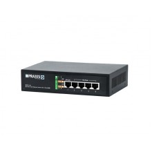 Коммутатор сетевой неуправляемый 4-портовый Fast Ethernet с РоЕ PPS-104