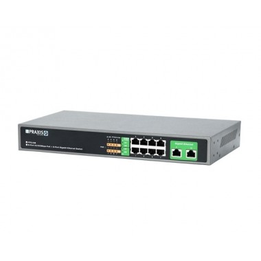 Коммутатор сетевой неуправляемый 8-портовый с РоЕ PPS-108