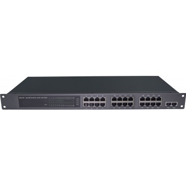 PoE коммутатор Fast Ethernet на 24 портов SW-62422/B