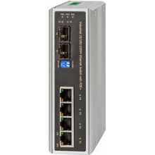 Промышленный коммутатор неуправляемый с PoE 6-портовый NIS-3200-204PSG-62 (63P4SG62)