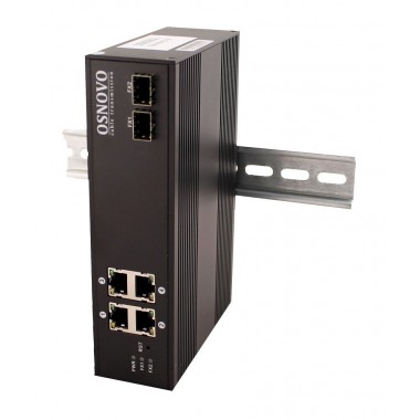 Промышленный PoE коммутатор Gigabit Ethernet на 6 портов SW-8042/IC