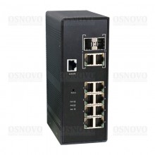 Промышленный PoE коммутатор на 10 портов SW-60822/ILC