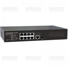 Управляемый PoE коммутатор Fast Ethernet на 8 портов SW-60811/MB