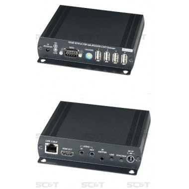 Передатчик HDMI, KVM HKM01T