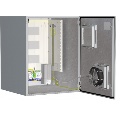 Шкаф монтажный с обогревом и вентиляцией ТШ-9В