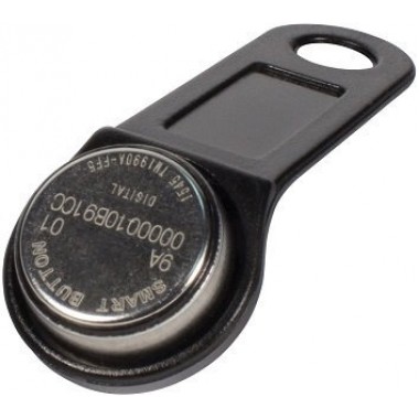 Ключ электронный Touch Memory с держателем RW 1990 SLINEX (черный)