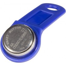 Ключ электронный Touch Memory с держателем RW 1990 SLINEX (синий)