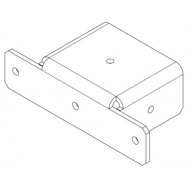 Соединительный элемент ограждения PERCo-MB-16.7