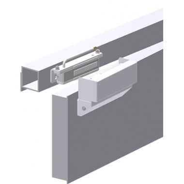 Комплект монтажа для дверей открывающихся вовнутрь MK AL-150PR-Inside (белый)