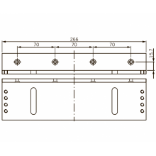 Крепление L-образное L-кронштейн для EMC 1200 ALH и EMC 1200-2 ALH