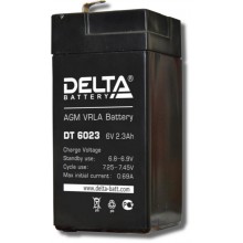 Аккумулятор герметичный свинцово-кислотный Delta DT 6023