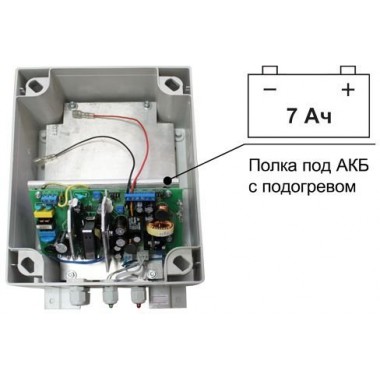 Источник вторичного электропитания резервированный SKAT-V.12/(5-9) DC-25VA исп.5