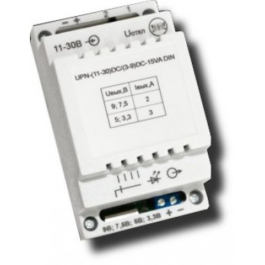 Преобразователь напряжения UPN-(11-30) DC/(3-9) DC-15VA DIN