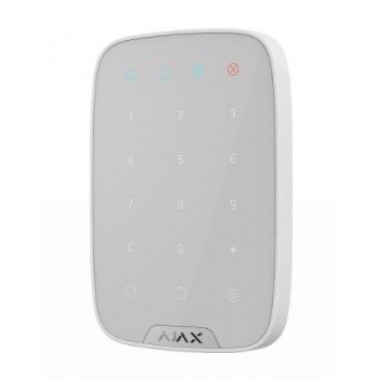Беспроводная сенсорная клавиатура Ajax KeyPad (white)