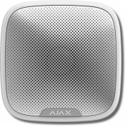 Оповещатель свето-звуковой радиоканальный Ajax StreetSiren (white)