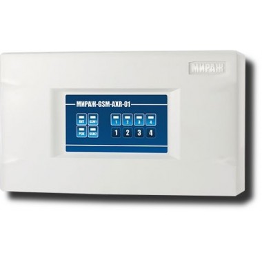 Устройство оконечное объектовое приемно-контрольное c GSM коммуникатором Мираж-GSM-AXR-01
