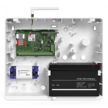Панель охранная Контакт GSM-5A v.2 с внешней антенной в корпусе под АКБ 7 Ач